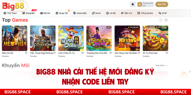 Nhà cái big88 siêu uy tín đến từ châu á